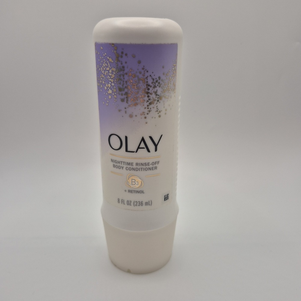 Olay Nighttime Rinse Off Body Wash Conditioner B3 Retinol 8oz New